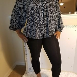 Entro flowing blouse work wear/casual